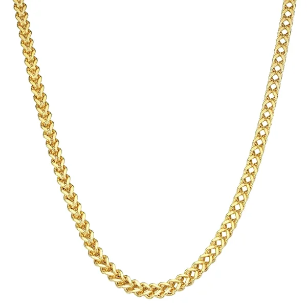 Classy Men 6mm Gold Franco Chain Necklace