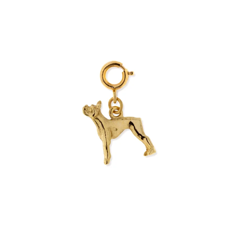 1928 Jewelry® 14K Gold Dipped Boston Terrier Dog Charm