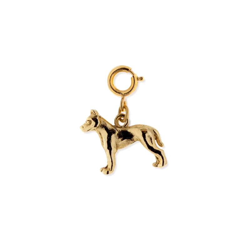 1928 Jewelry® 14K Gold Dipper American Terrier Dog Charm