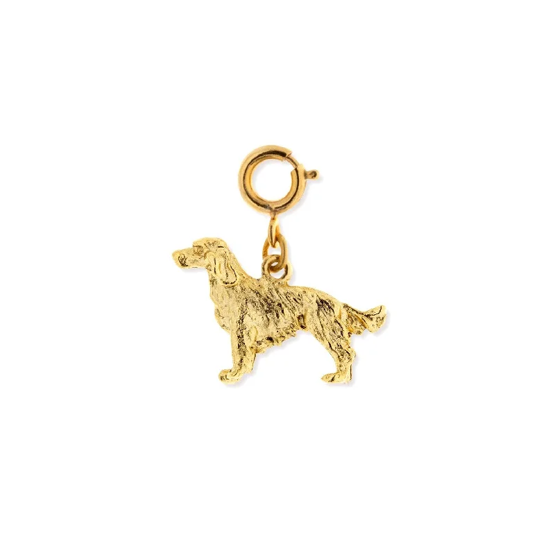 1928 Jewelry® 14K Golden Retriever Dog Charm