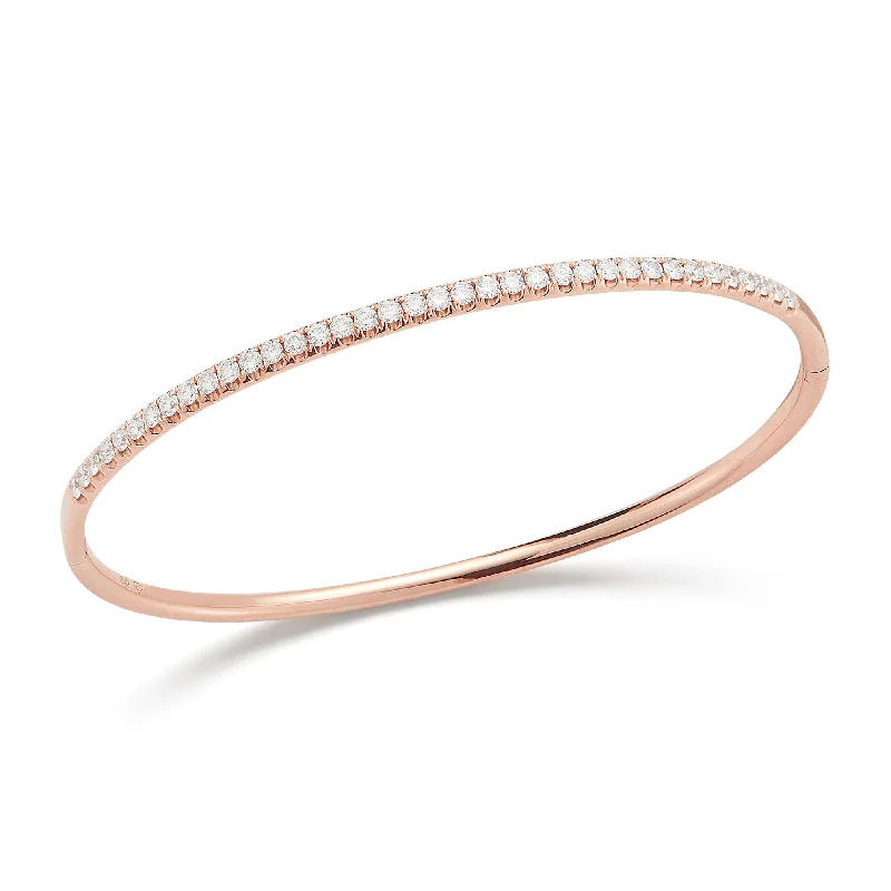 Diamond Slim Classic Bangle Bracelet