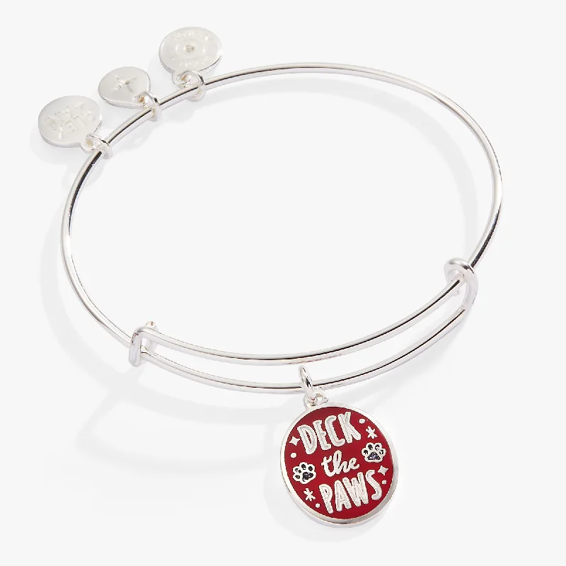 Deck the Paws Charm Bangle