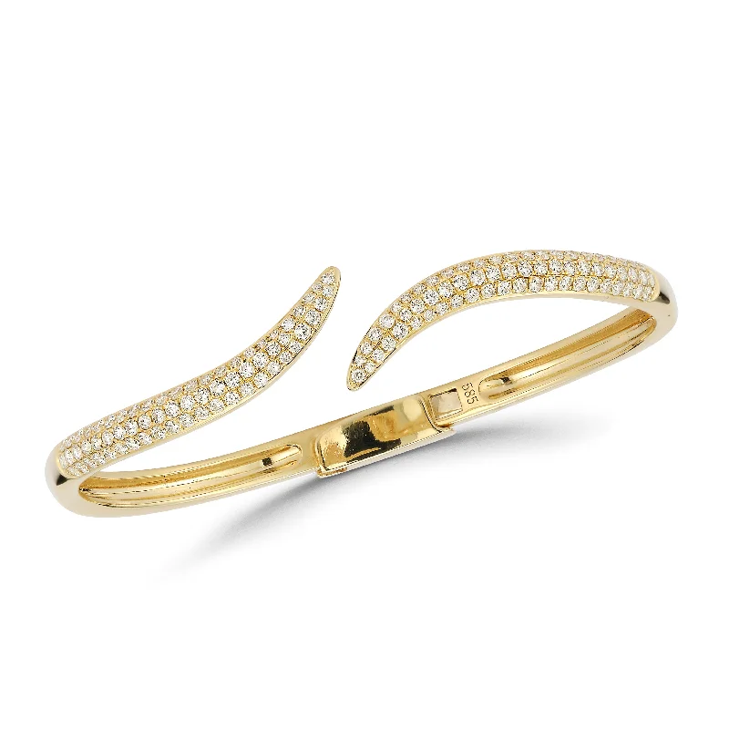 Diamond Wave Bangle