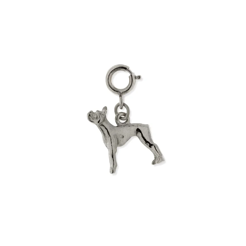 1928 Jewelry® Pewter Boston Terrier Dog Charm