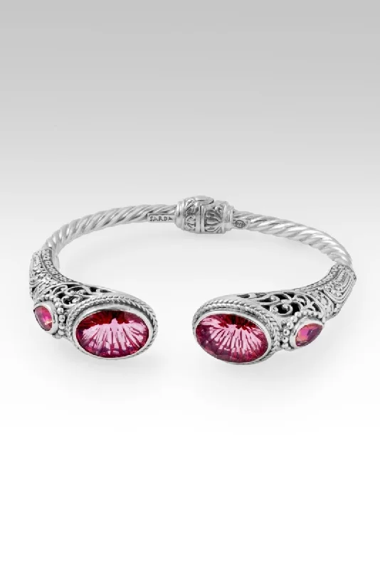 Search for the Light Tip-to-Tip Bangle™ in Berrylicious™ Mystic Quartz