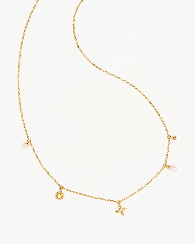 18k Gold Vermeil Live in Peace Choker