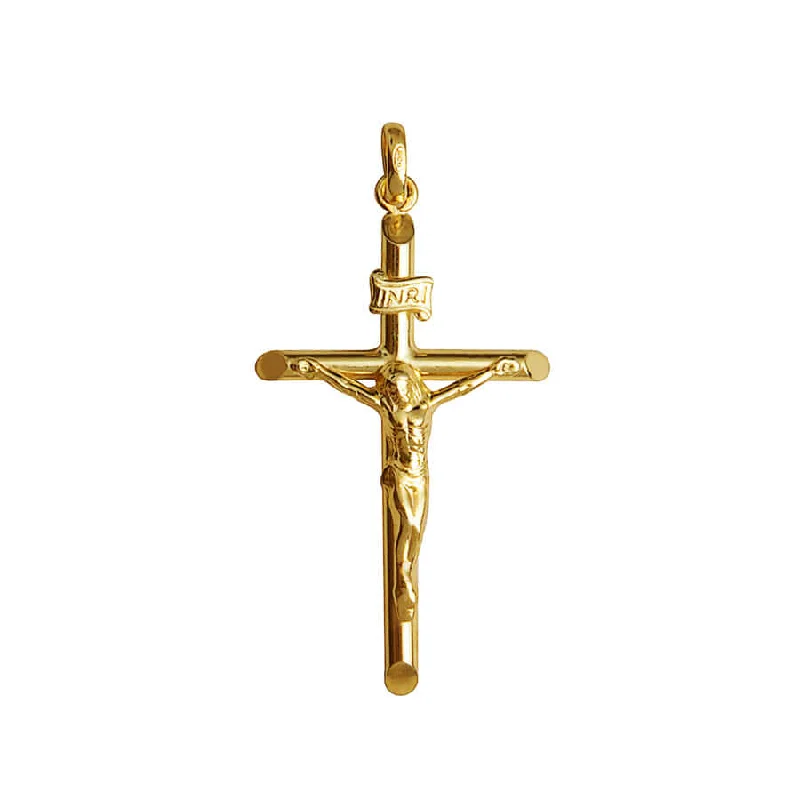 CLASSIC CRUCIFIX PENDANT - GOLD