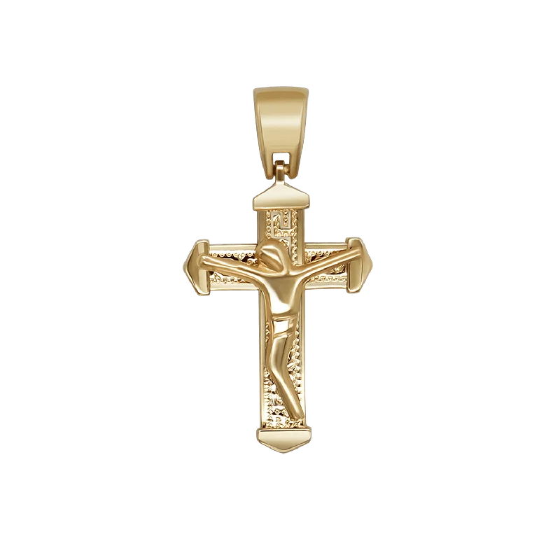 CRUCIFIX PENDANT - GOLD