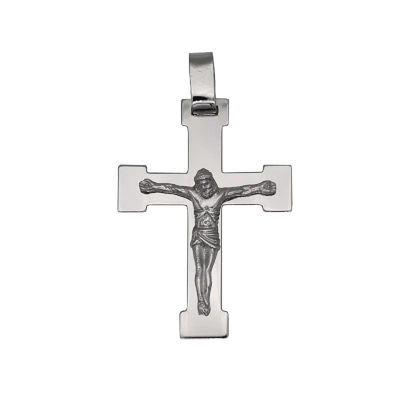 CRUCIFIX PENDANT - SILVER