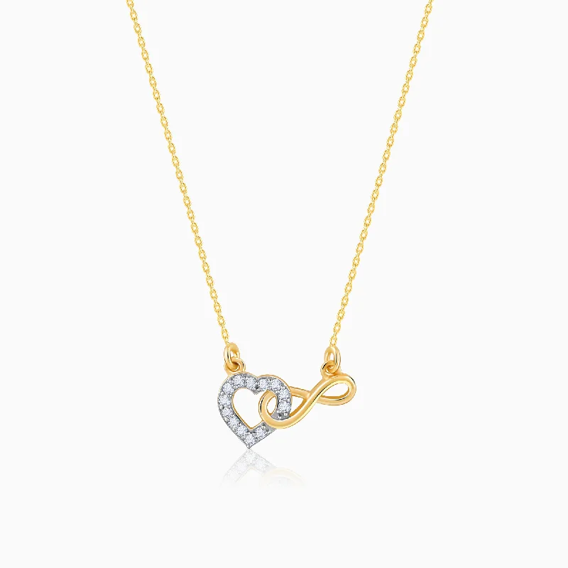 Gold Forever Diamond Necklace