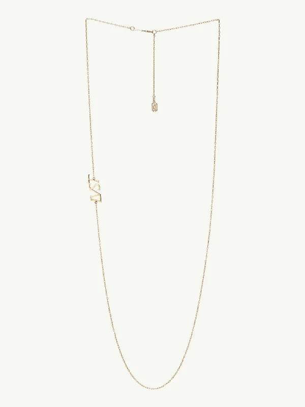 Lust Pendant Necklace In 18K Yellow Gold