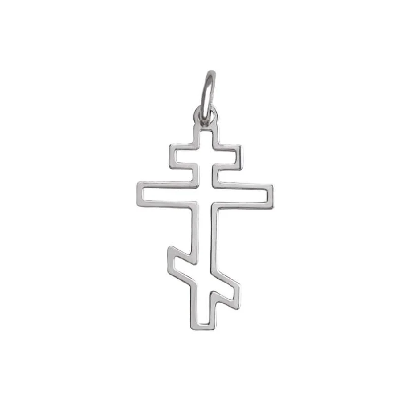 ORTHODOX - CROSS PENDANT - SILVER