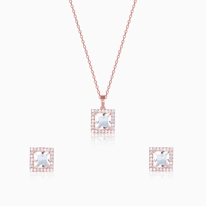 Rose Gold Snow White Set