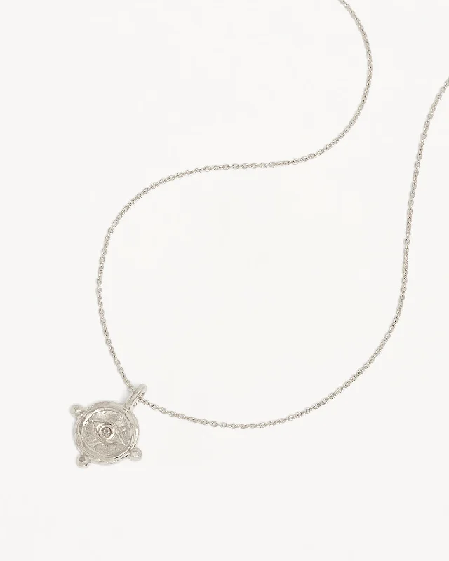 Sterling Silver Luck and Love Necklace