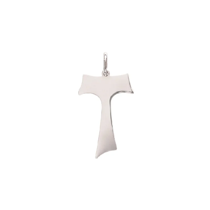 TAU - CROSS PENDANT - SILVER