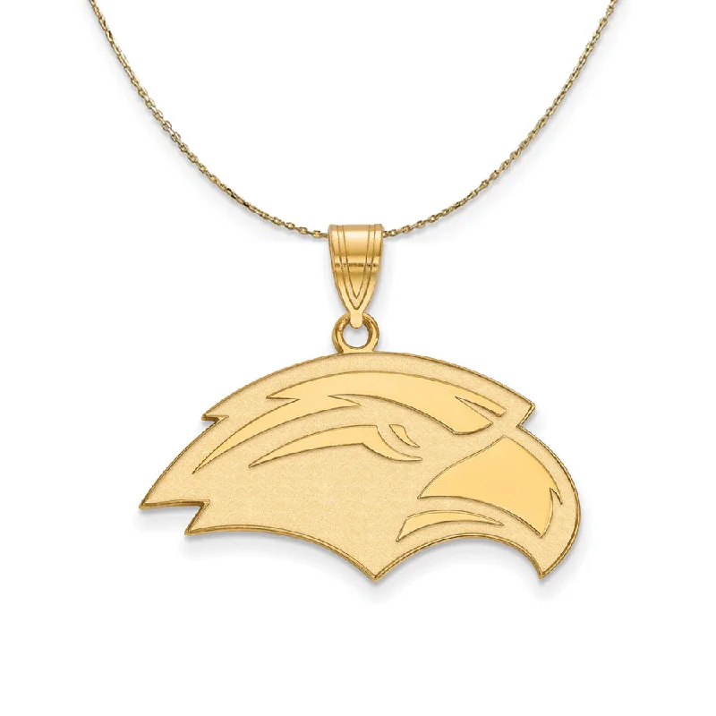 14k Yellow Gold Southern Miss Medium Necklace