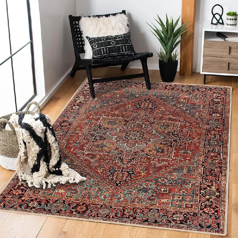 3x5 Bedroom Area Rug, Non-Slip Washable Entryway Rugs