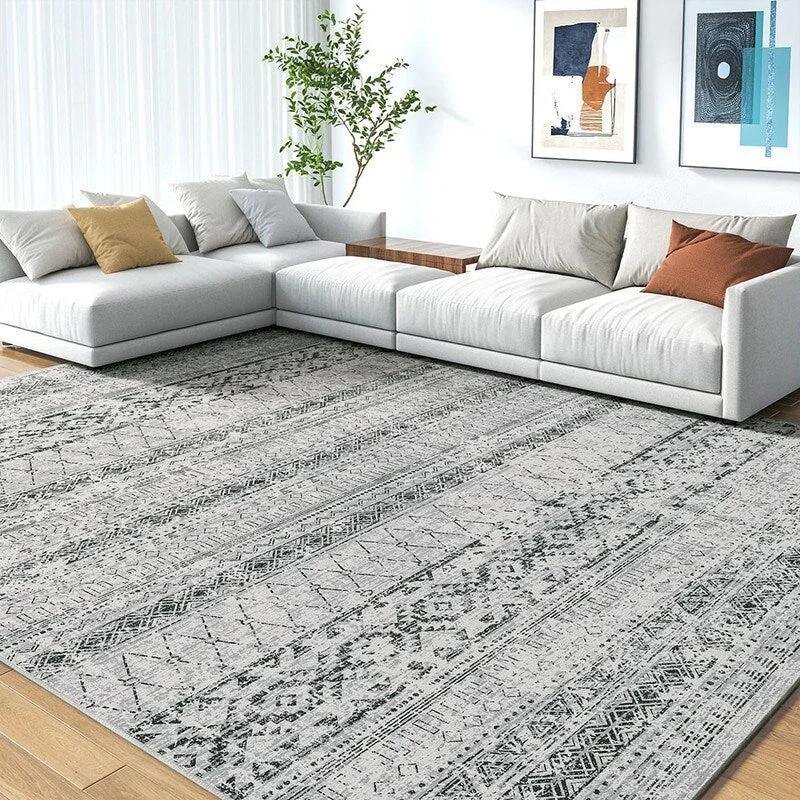 Area Rug Living Room Rugs - 8x10 Boho Rug