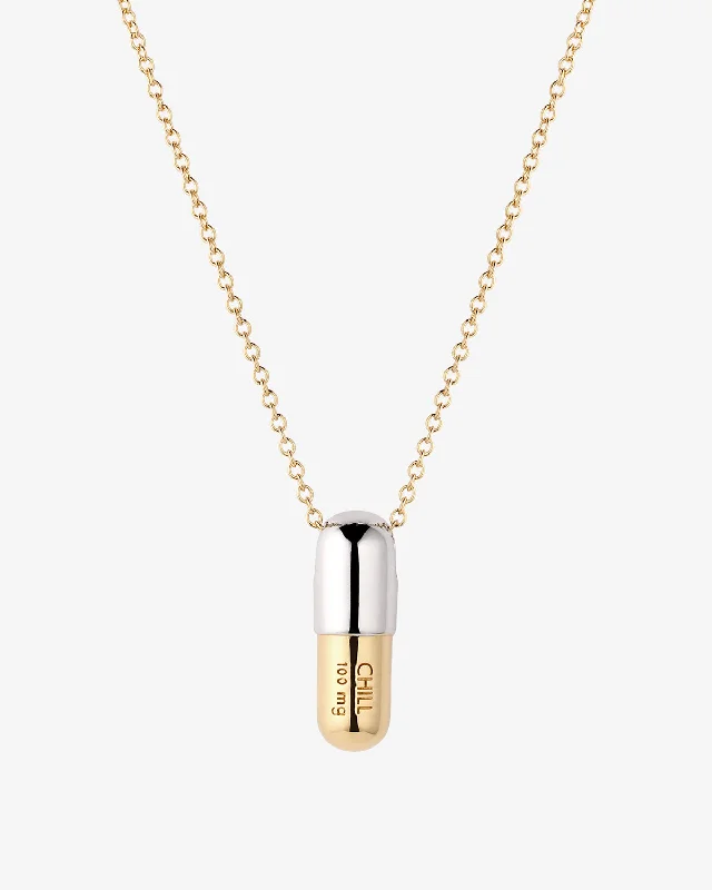 Jumbo Chill Pill Necklace