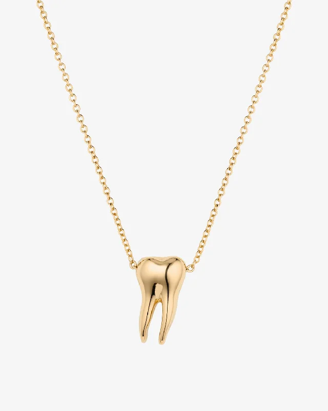 Jumbo Tooth Necklace