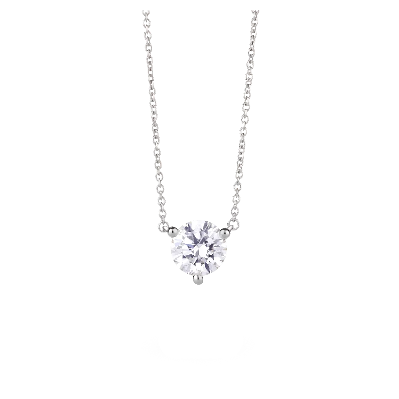 The Round Brilliant Solitaire Pendant