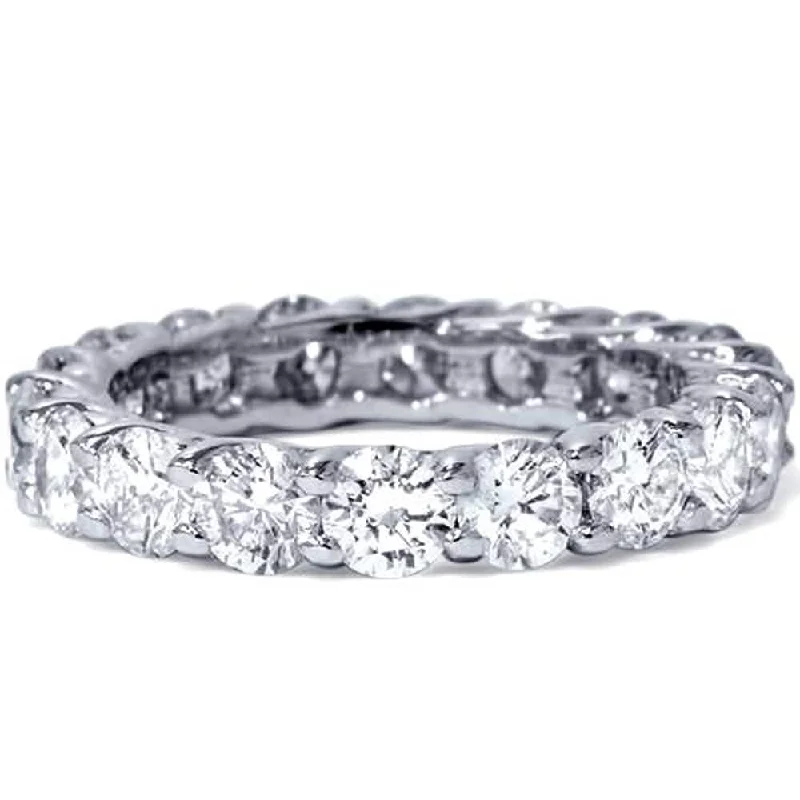 Pompeii3 Platinum 3 ct TDW Diamond Eternity Ring