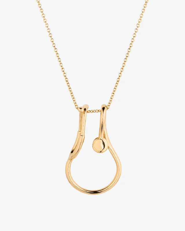 Stethoscope Ring Keeper Necklace