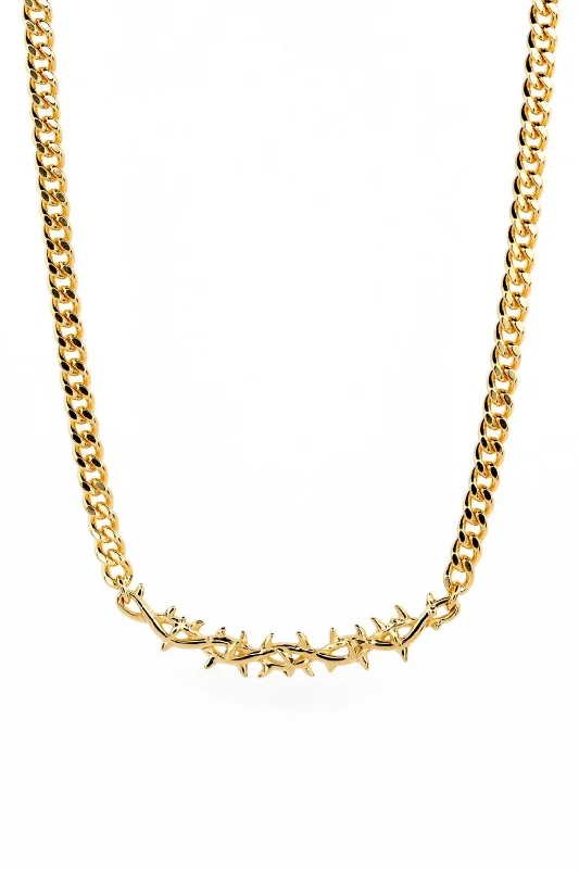 Thorned Necklace I Gold