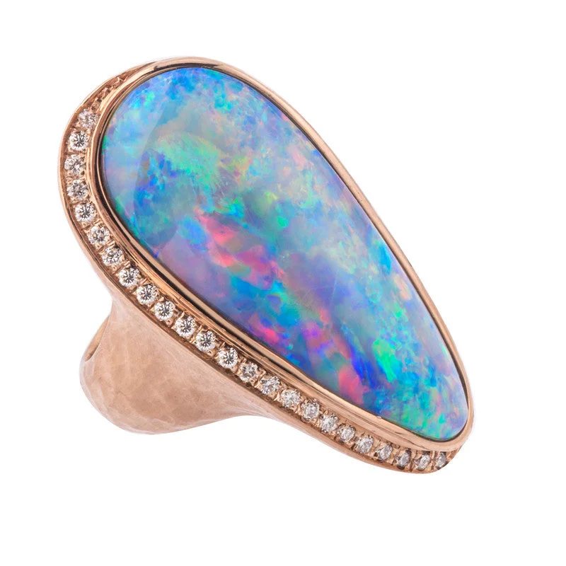 Women's Australian Opal Ring