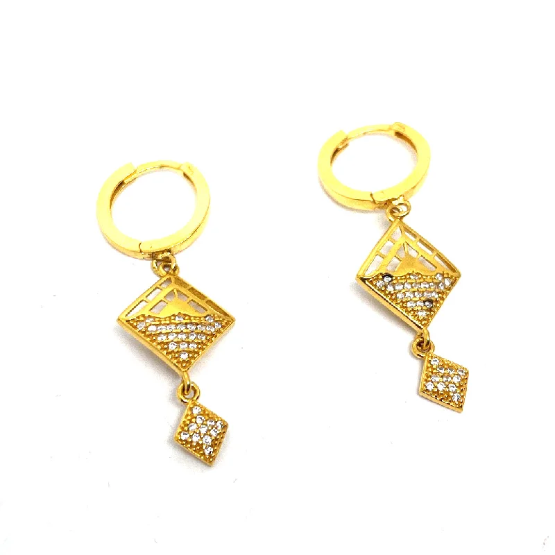 21K Gold Earrings