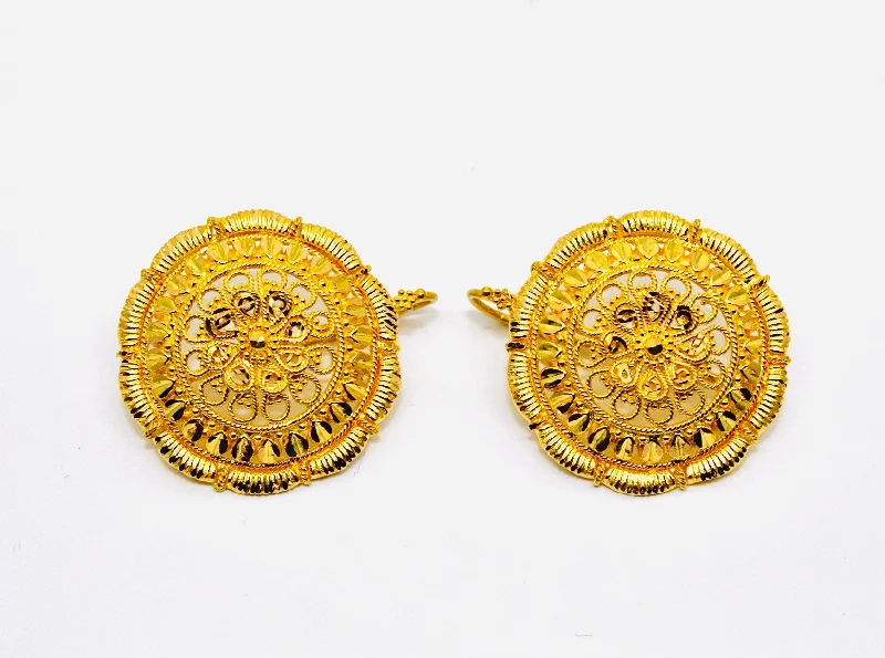 22K Gold Earrings