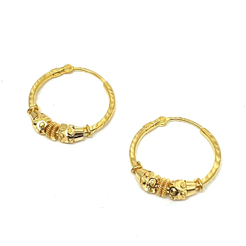 22K Gold Earrings