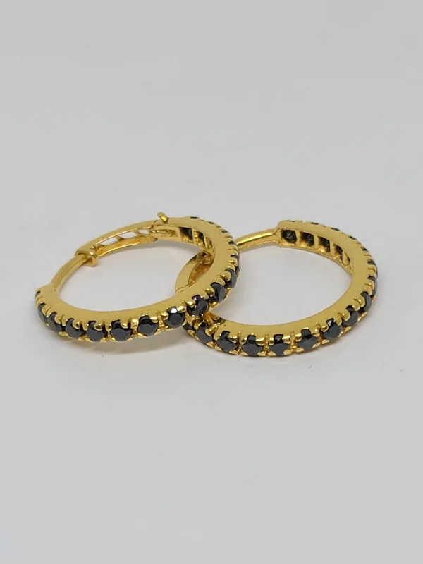 18K Gold Earrings